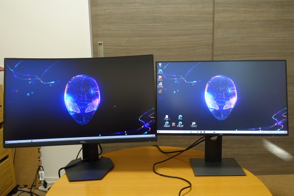 デルS2722DGM曲面ゲーミングモニタ実機レビュー/パソコン徹底比較購入