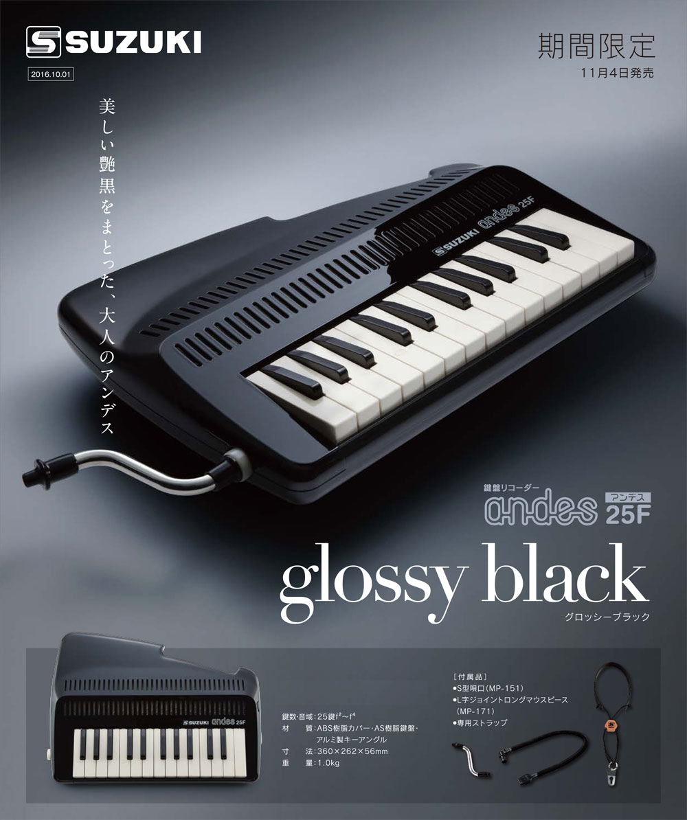 スズキ アンデスの販売～鍵盤楽器なのに笛の音【ガッキコム】