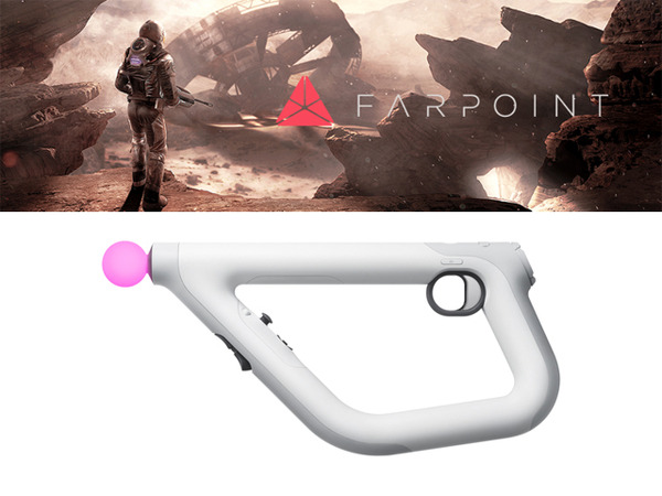 PS VRシューティングコントローラーが『Farpoint』とともに6月国内発売