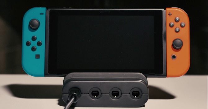 携帯モードのスイッチでもGCコンが使えるアダプター、Kickstarter達成