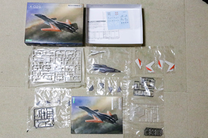 エースコンバット7』コトブキヤ1/144「X-02S」レビュー…ディテール強化