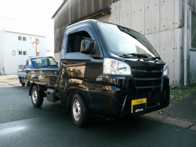 ハイゼット（S500P／S510P）の車高調整式シャックルの構造を