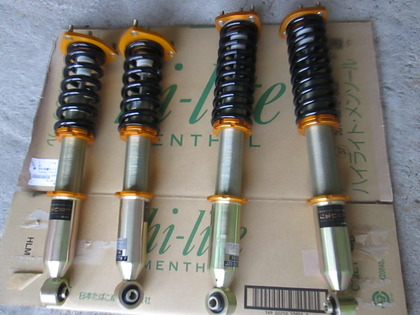 JZS161アリスト CST車高調取り付けとアライメント調整！｜交通事故修理