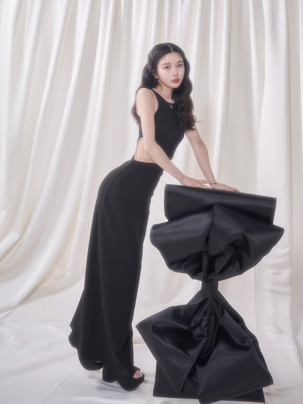 ウエストオープンカットロングワンピース – Darich (ダーリッチ)