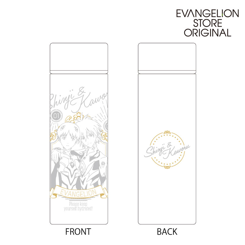 EVA STOREオリジナル 缶バッジ/シンジ＆カヲル(プラグスーツ・肩組み
