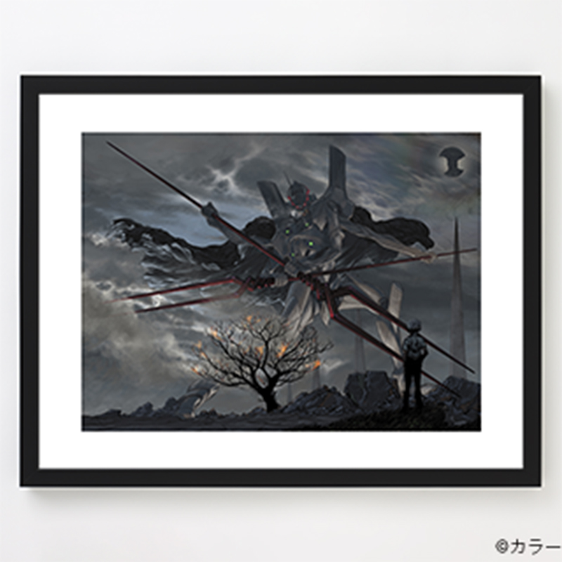 雑 前田真宏 雑画集』発売記念アート展】額装高精彩複製画F（本田技研