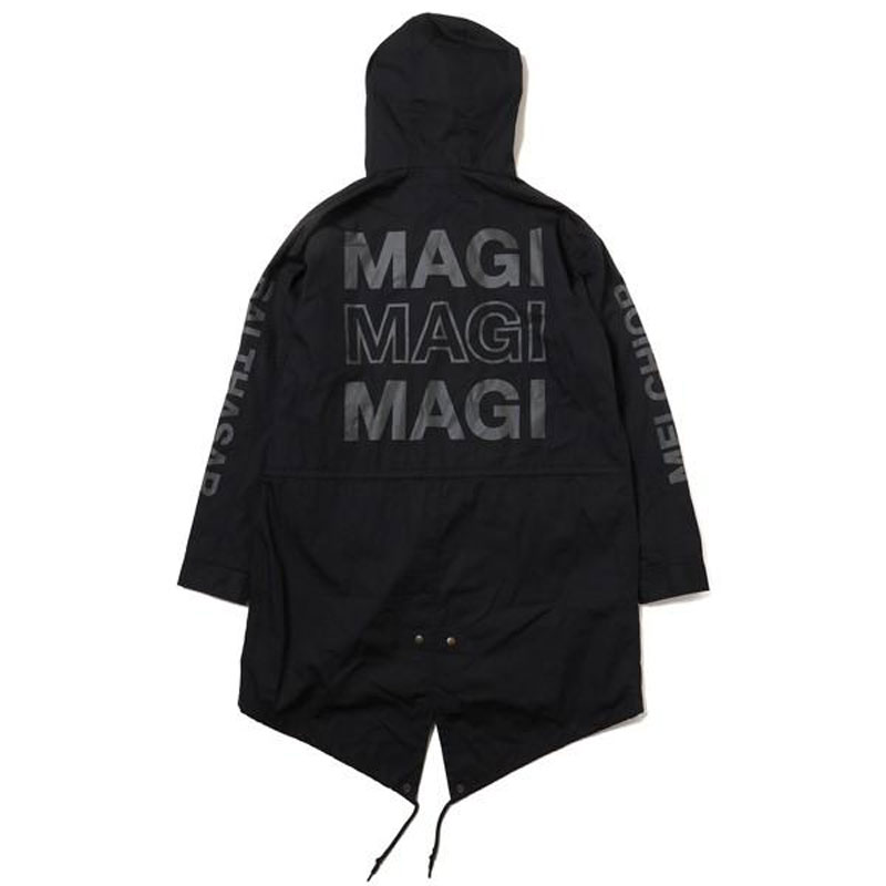 RADIO EVA 694 NEW MAGI SYSTEM Mods Coat/BLACK×GRAY(BLACK×GRAY M