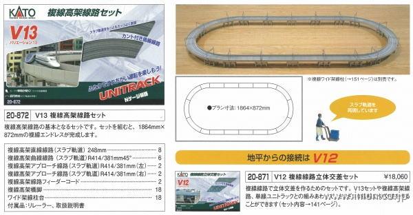 20－872 V13 複線高架セット | 鉄道模型店 Models IMON