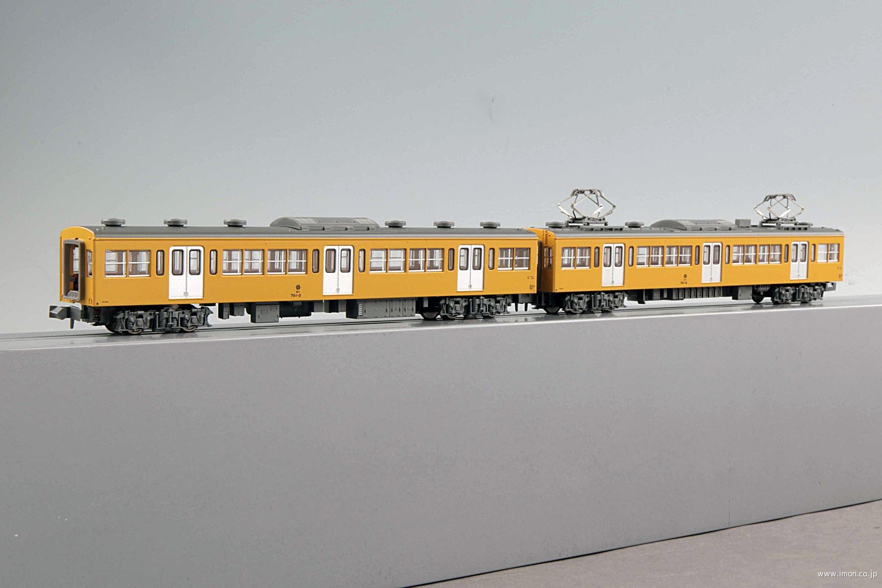 西武 701系（元601系）イエロー 2両 | 鉄道模型店 Models IMON