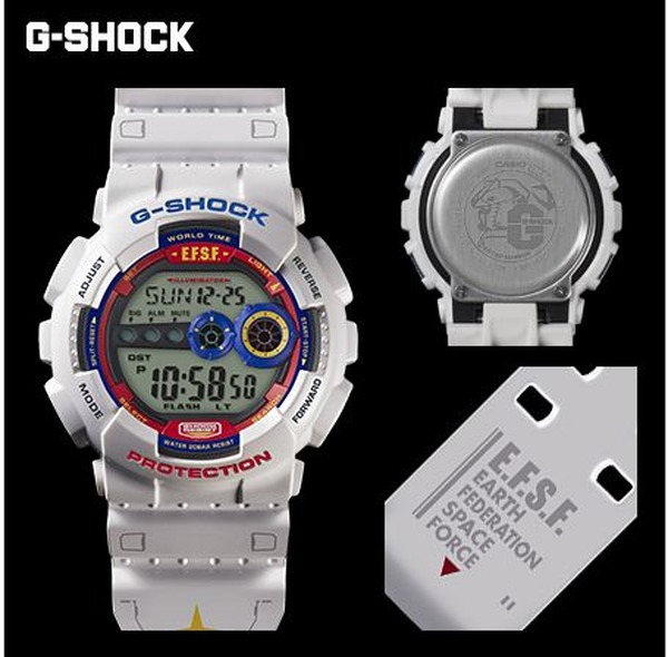 ガンダム35周年を記念して「G-SHOCK x GUNDAM」発売決定 | インサイド