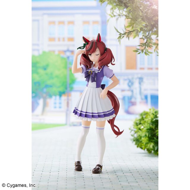 ウマ娘』制服姿の「ナイスネイチャ」が、プライズフィギュアに！2月7日