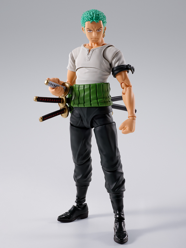 ワンピース」ゾロがイーストブルー衣装で可動フィギュアに！躍動感