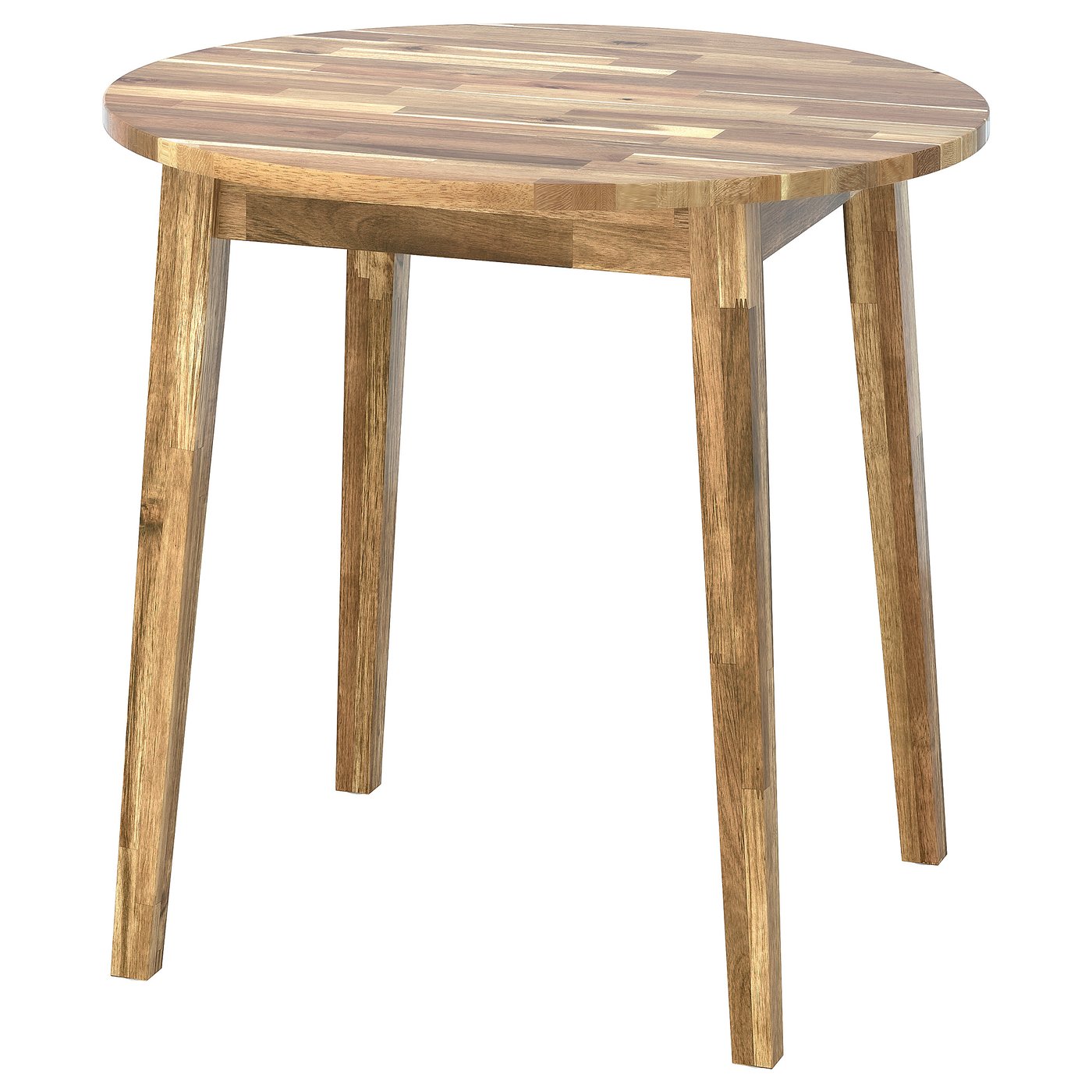 NACKANÄS ナッカンネース テーブル, アカシア材, 80 cm - IKEA