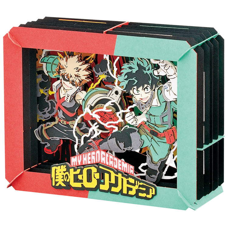 ENS-PT-160X ペーパーシアター 緑谷出久＆爆豪勝己（僕のヒーロー