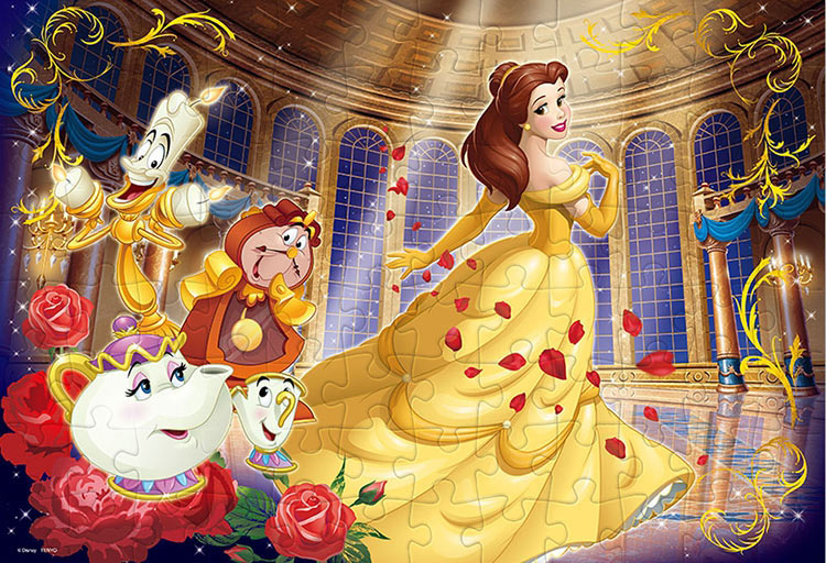 TEN-DK96-377 ディズニー いっしょにおどりましょう（ベル） 96ピース