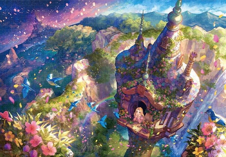 TEN-D1000-899 ディズニー Rapunzel Wondrous Fantasy 1000ピース