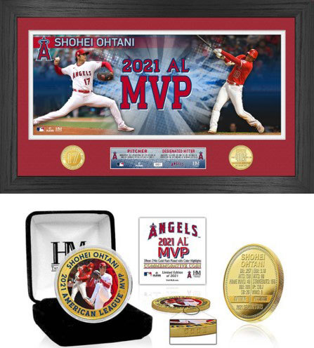 ロサンゼルス・エンジェルス大谷翔平 アメリカン・リーグMVP記念商品J