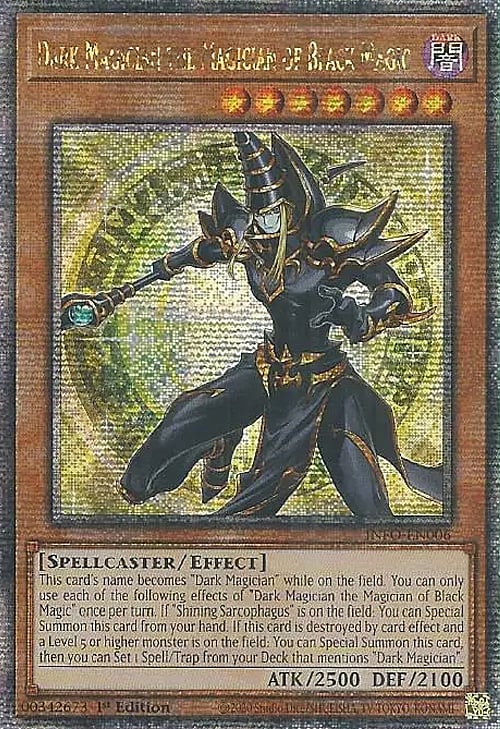 遊戯王 英語版 黒き魔術師－ブラック・マジシャン 25THレア INFO EU版