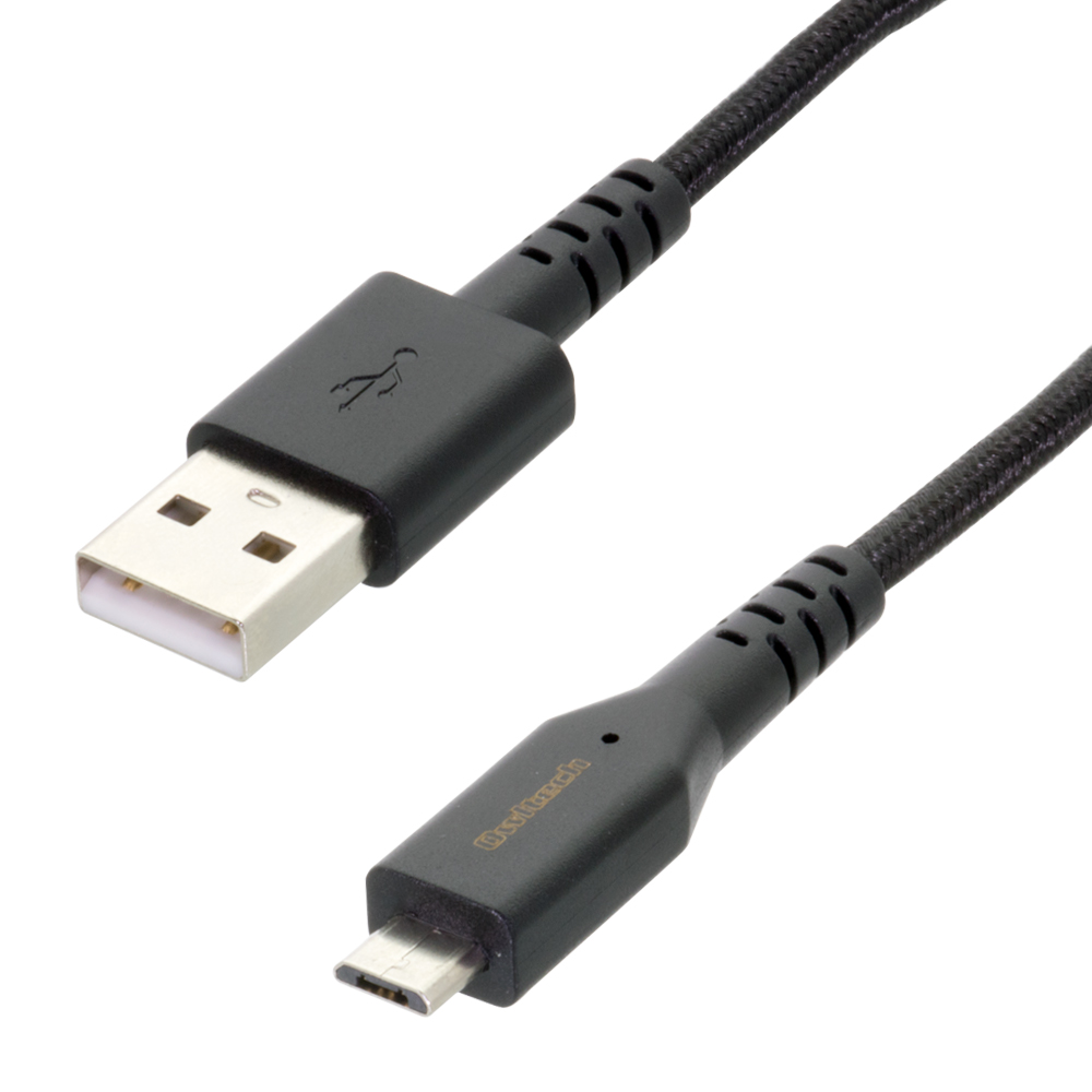 安全性が高く断線に強い超タフmicroUSBケーブル OWL-CBM2KMU | 製品