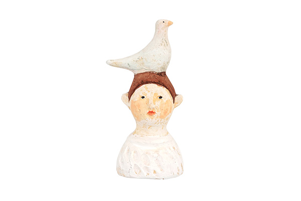 にしおゆき 陶製人形 鳩のトルソ｜和食器の通販 monsen