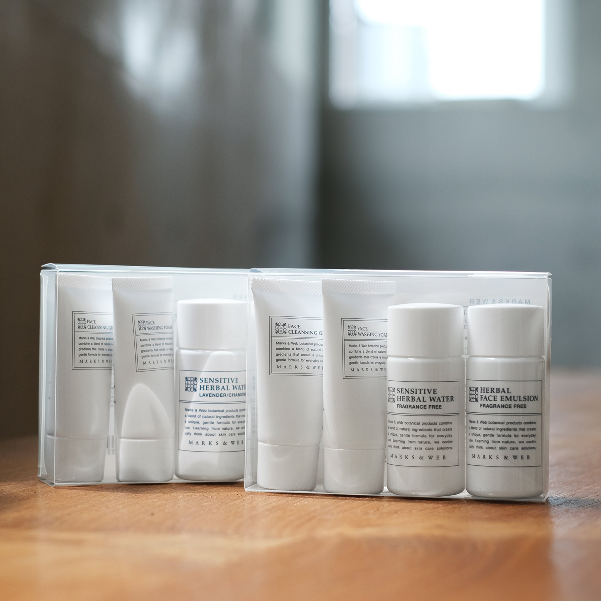 フェイスケアトラベル&トライアルセット｜トライアルセット｜MARKS&WEB