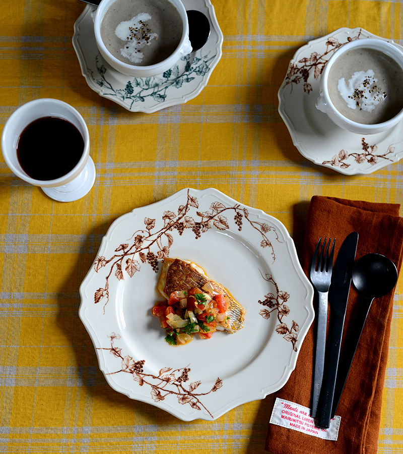 皿・プレート :: 23.5cm-27cm :: ヴィーニュ ラウンドプレート L