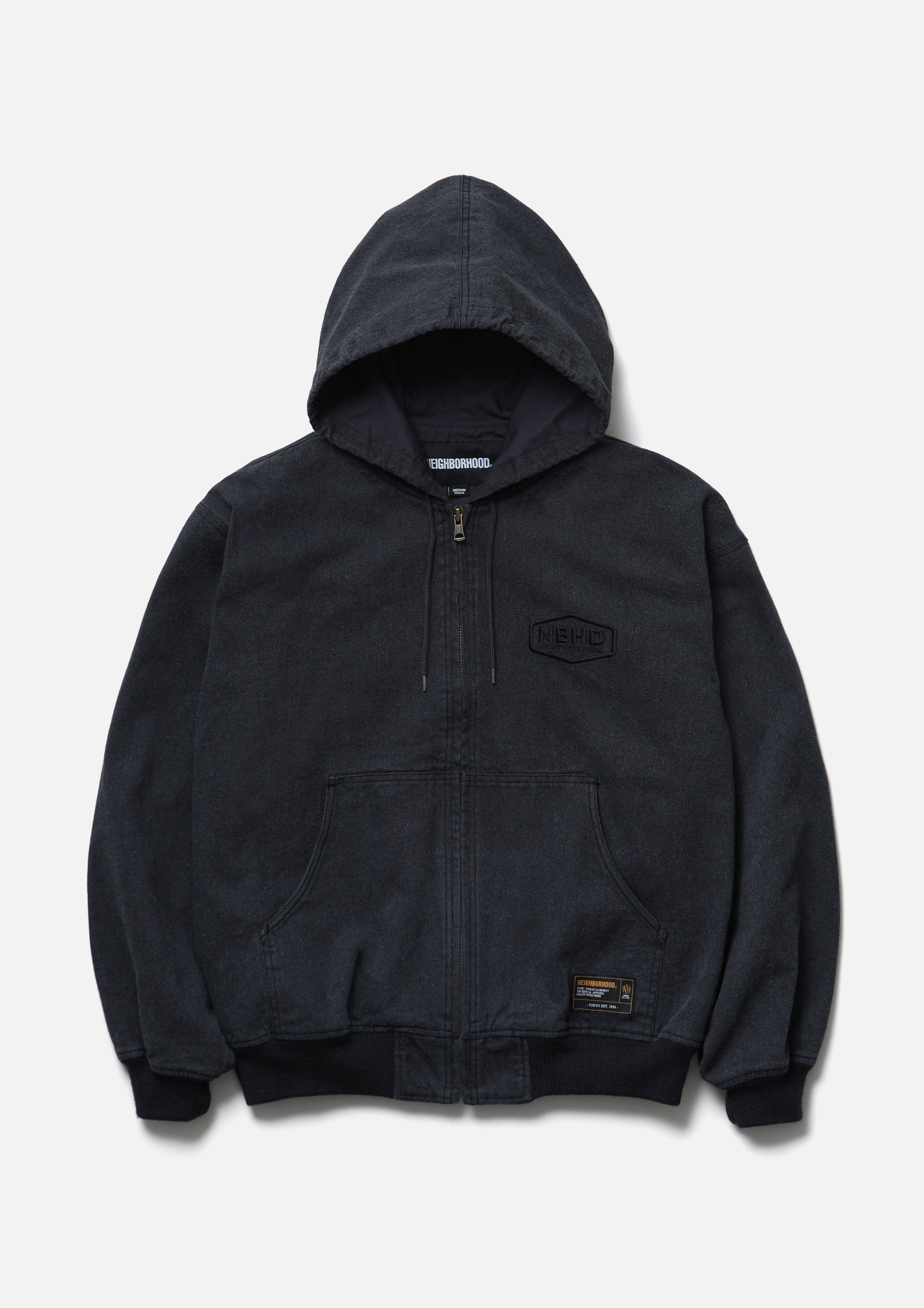 ZIP HOODED JACKET