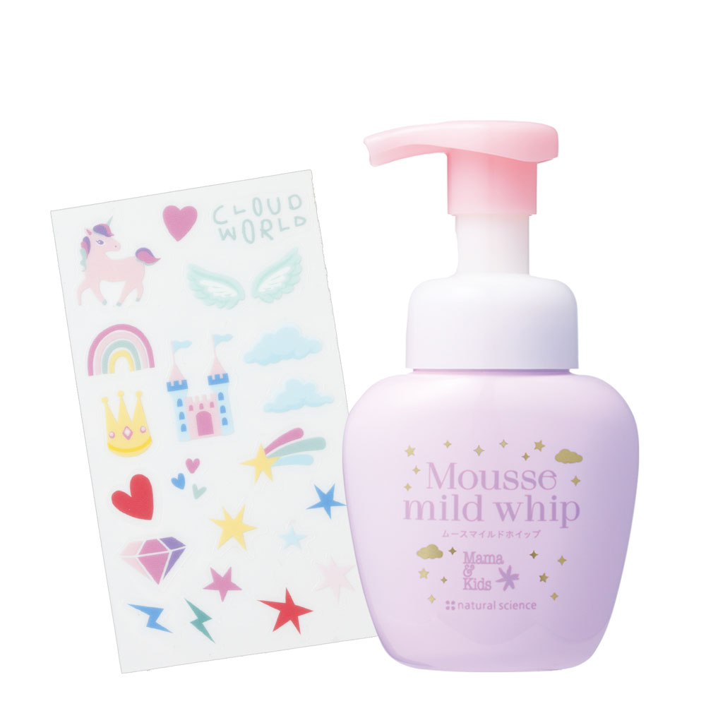 ムースマイルドホイップ(ドリームデザイン) シール付き｜敏感肌向け