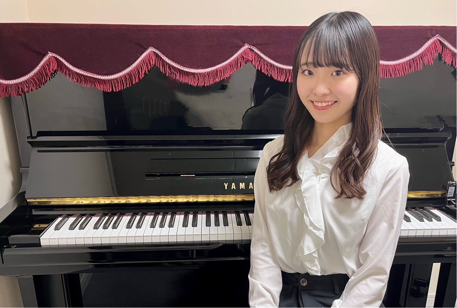 大人のための予約制ピアノ教室】 インストラクター紹介 山口 沙貴