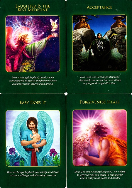 大天使ラファエル・オラクルカード』（専用日本語解説書付き） 商品