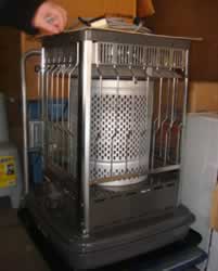 中古 SANYO ストーブ/CFG159T/Z-0549-1/測定/包装/物流/専門