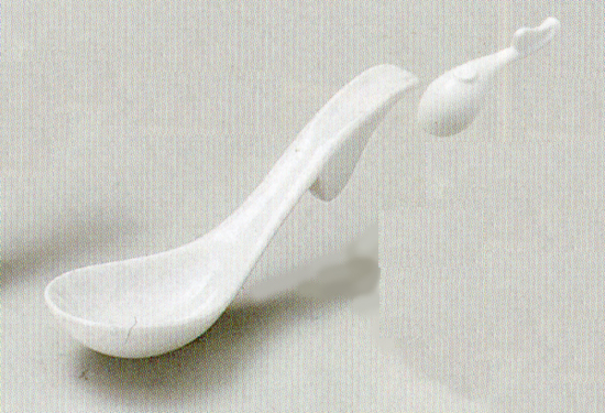 両掛けレンゲ(陶磁器製 れんげ)|食器通販の陶磁庵