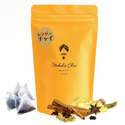 モクシャチャイ レンジdeチャイ ロイヤルマサラ ティーバッグ 15TB