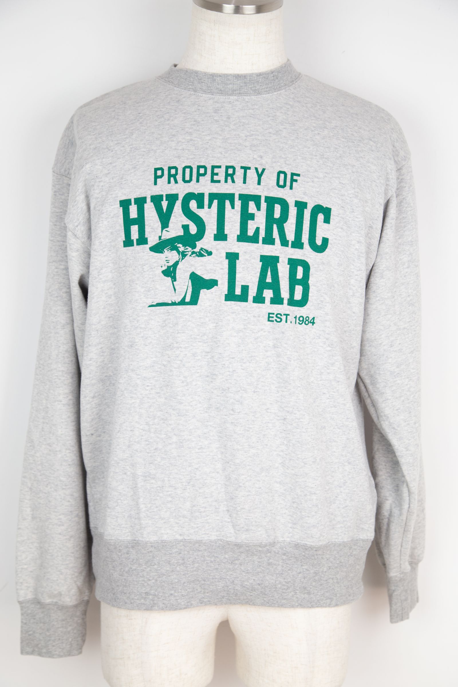 HYSTERIC GLAMOUR - HYSTERIC LAB スウェット / トップグレー | Tempt