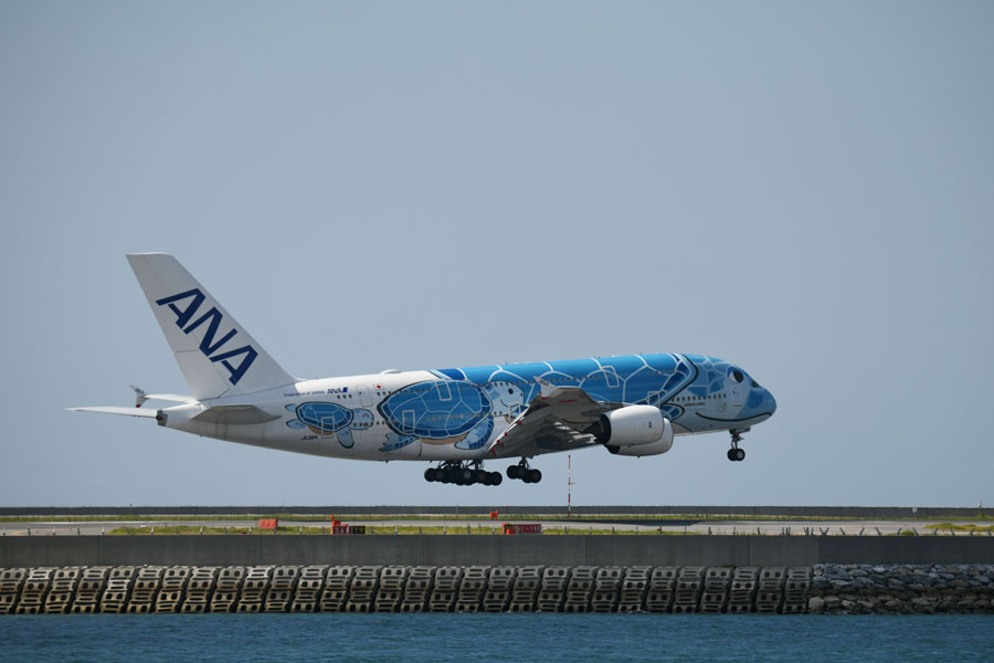 ANA A380 フライング・ホヌ 3機セット【1/500・新品送料込み】 ANA