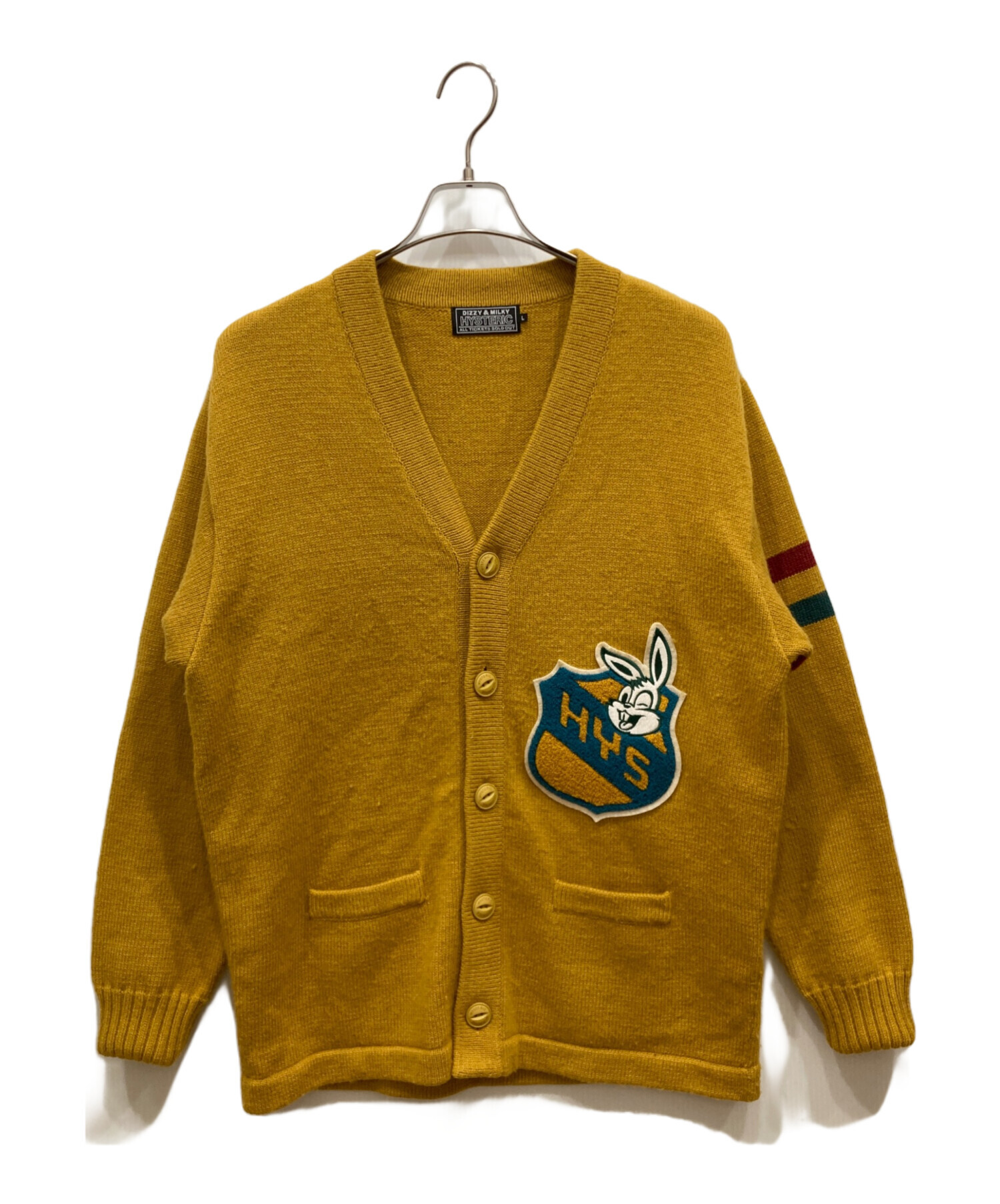HYSTERIC GLAMOUR ニットカーディガン ヒスベア HYSTERIC GLAMOUR