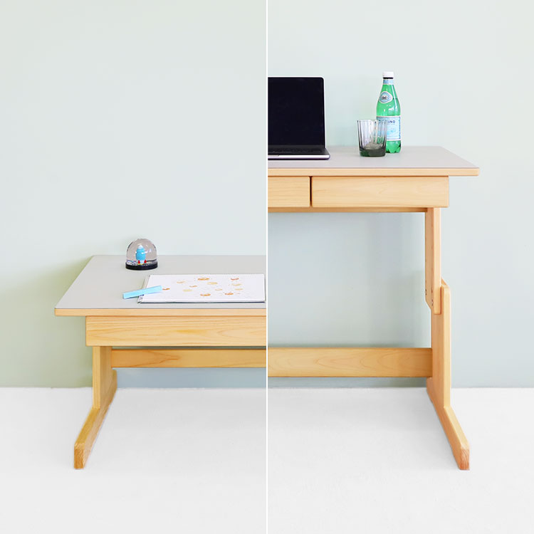 2本脚デスク 100｜家具と学習机(デスク)の専門店キシル
