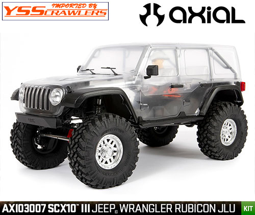 Axial SCX10 III ジープ JL アンリミテッド ルビコンキット！[ポータル