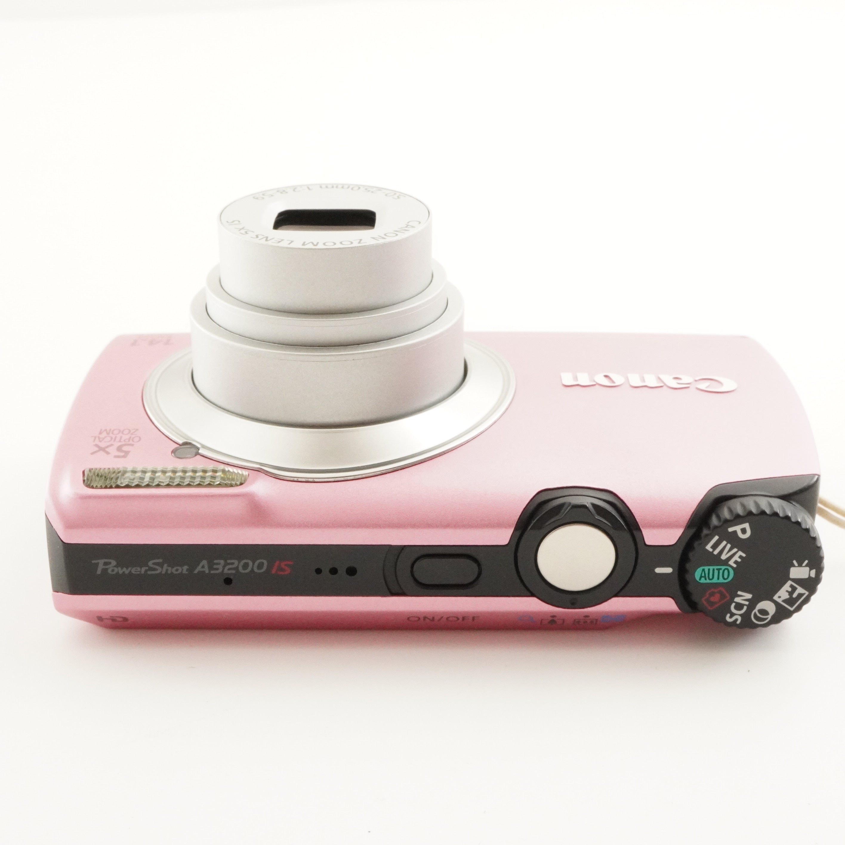 Canon PowerShot A3200 IS Pink In Box +4GB SDCard Digital Camera