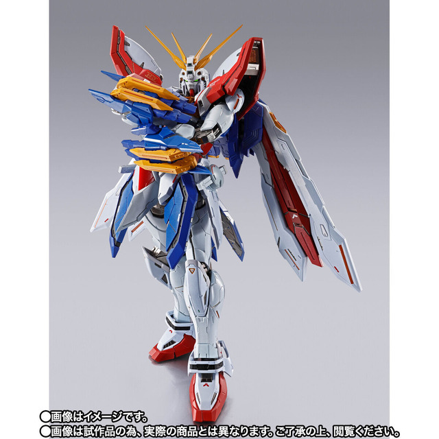 Gガンダム」外伝機体「ゴッドガンダム弐」への換装も自在！ METAL