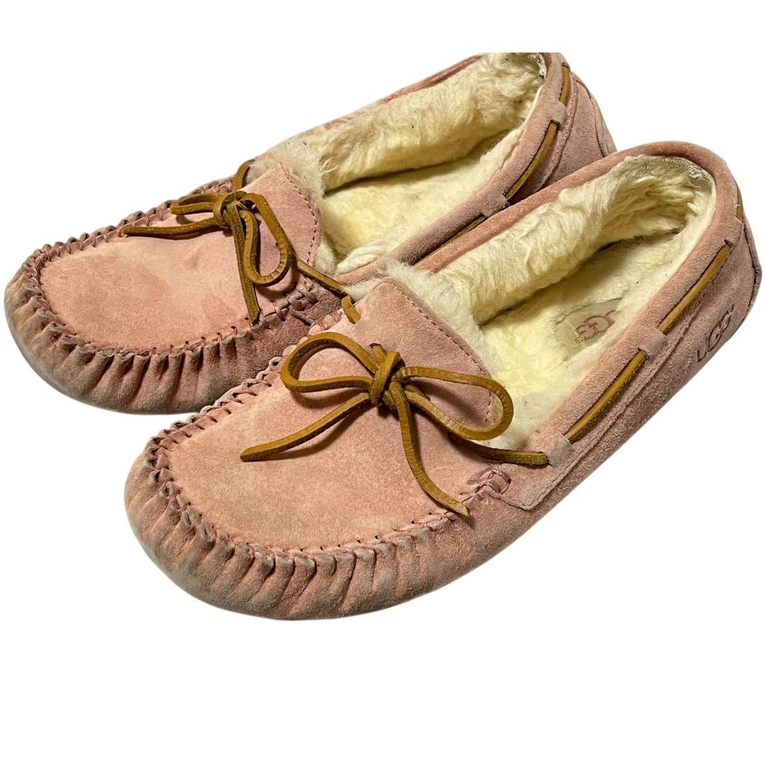 美品 超レア UGG アグ ムートン モカシン W ALENA ピンク 23 2025年