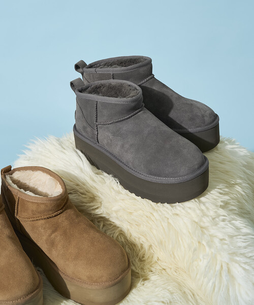 限定展開 UGG/アグ W CLASSIC ULTRA MINI PLATFORM/クラシック