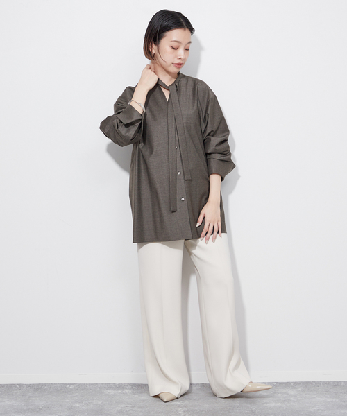 plage（プラージュ）の「【R'IAM】 Tie ブラウス（シャツ/ブラウス