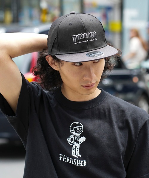 HOMETOWN Snap Back CAP with Sunglass HolderS/スラッシャーユニ
