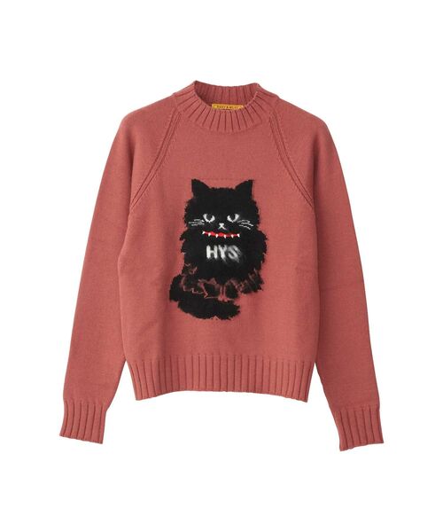 HYSTERIC 新品 完売品 ヒステリックグラマー BLAC CAT カーディガン L
