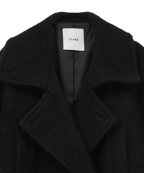 CLANE/クラネ】SHORT SHAGGY COCOON OVER COAT/ショートシャギー