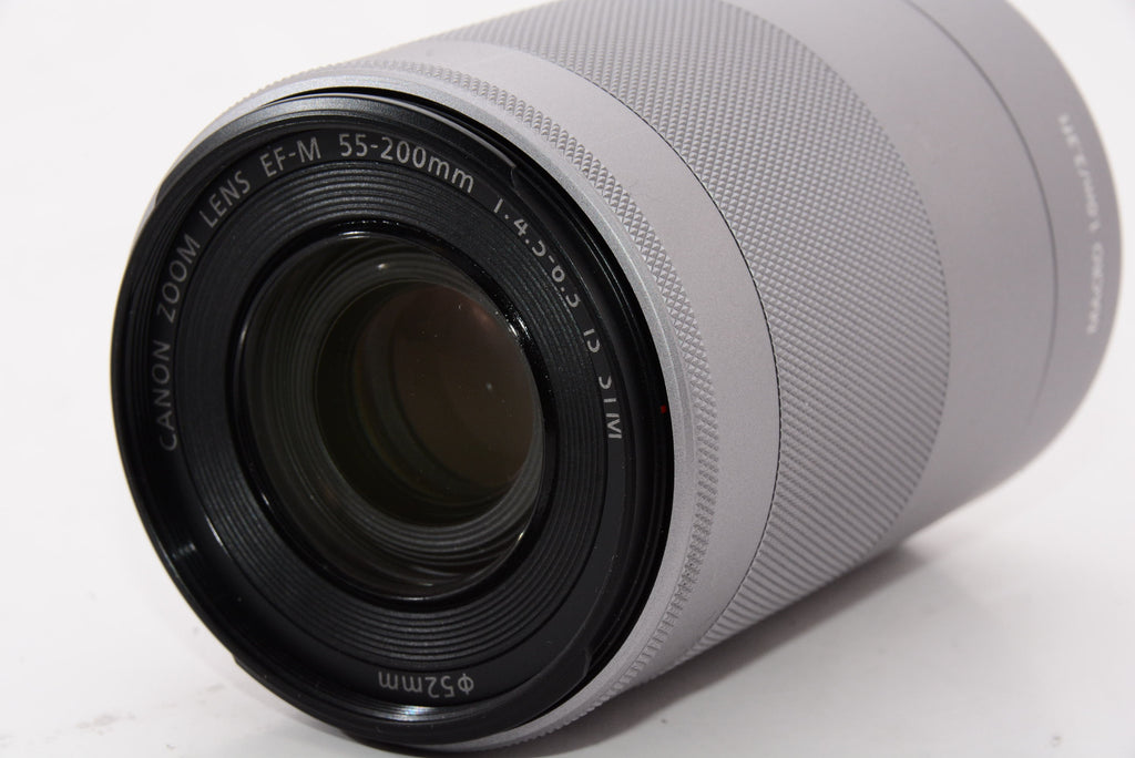 外観特上級】Canon 望遠ズームレンズ EF-M55-200mm F4.5-6.3 IS STM