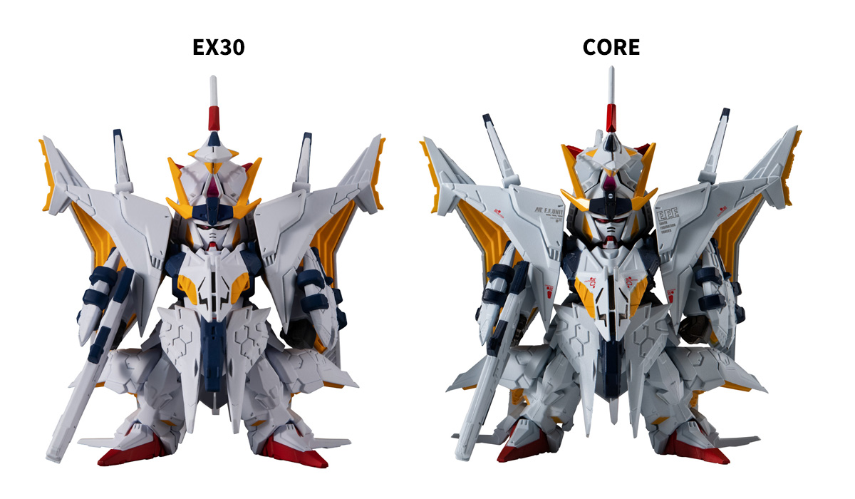 FW GUNDAM CONVERGE CORE】マーキング&重塗装でクスィーとペーネロペー
