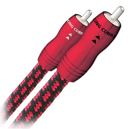 AudioQuest Kingcobra audio cable - RCA plugs 0.5m (1.64') stereo
