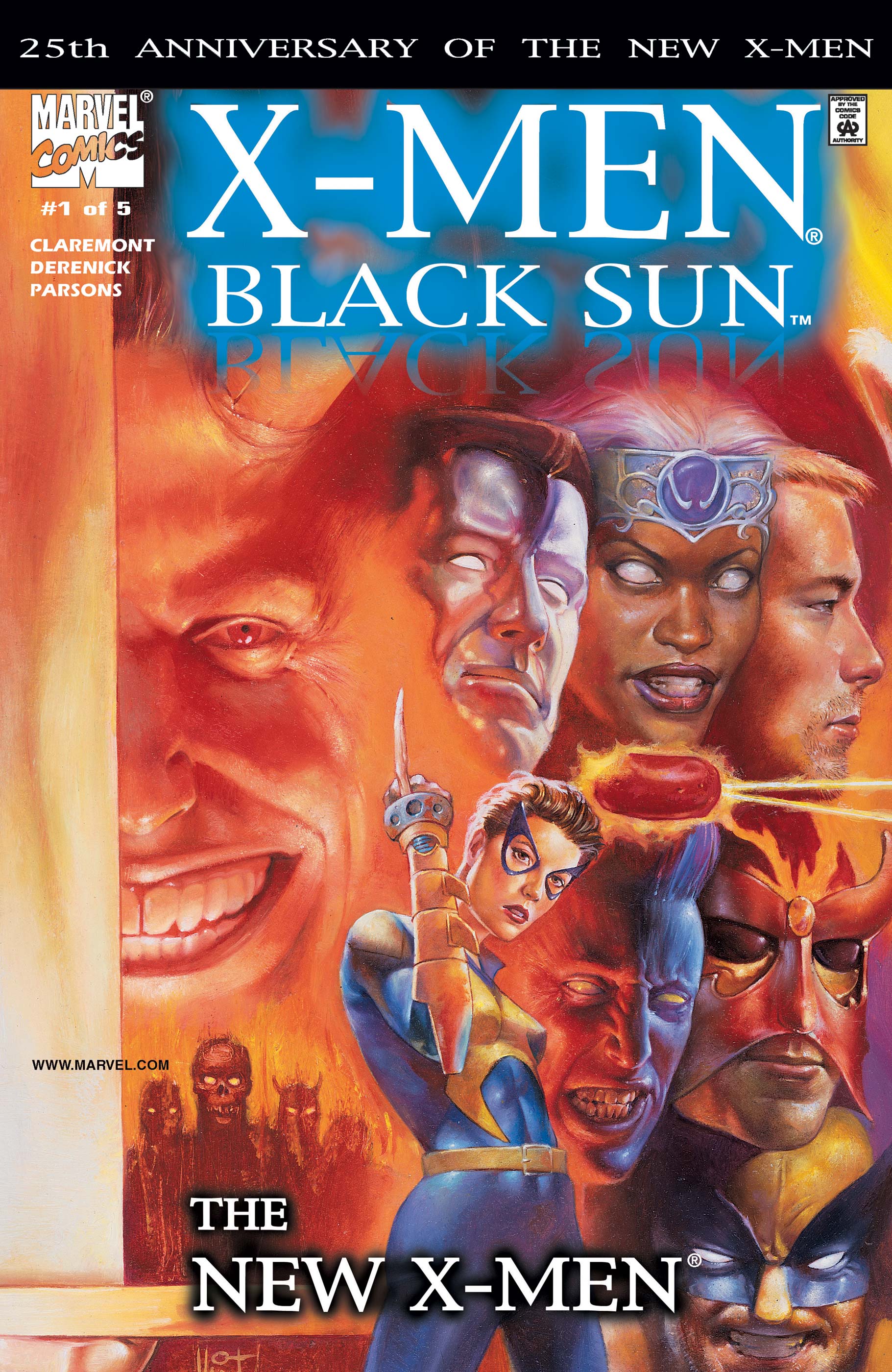 X-MEN: BLACK SUN - THE NEW X-MEN 1 (2000) #1 | Comic Issues | Marvel